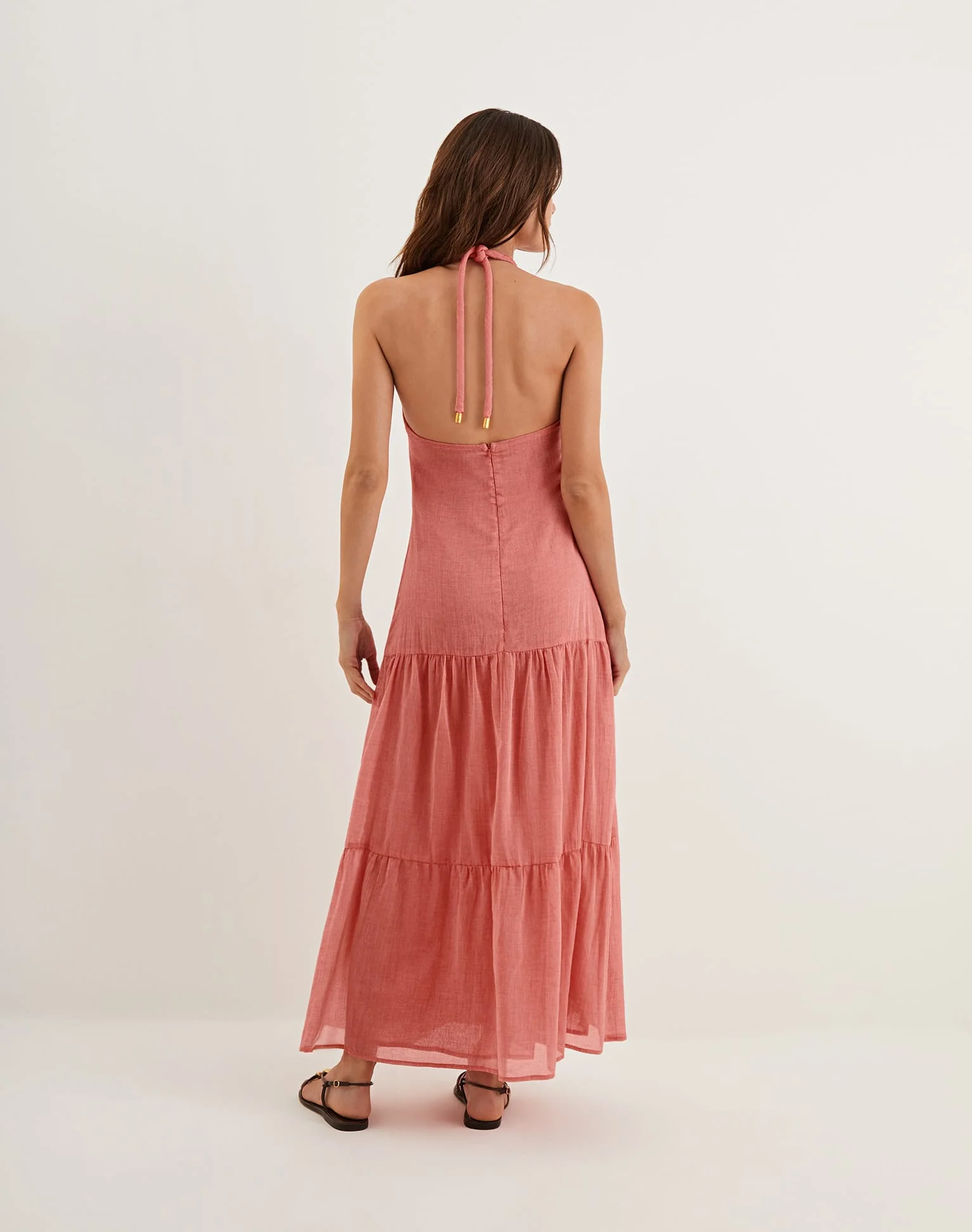 Cassia Maxi Dress - Ruby - Image 4