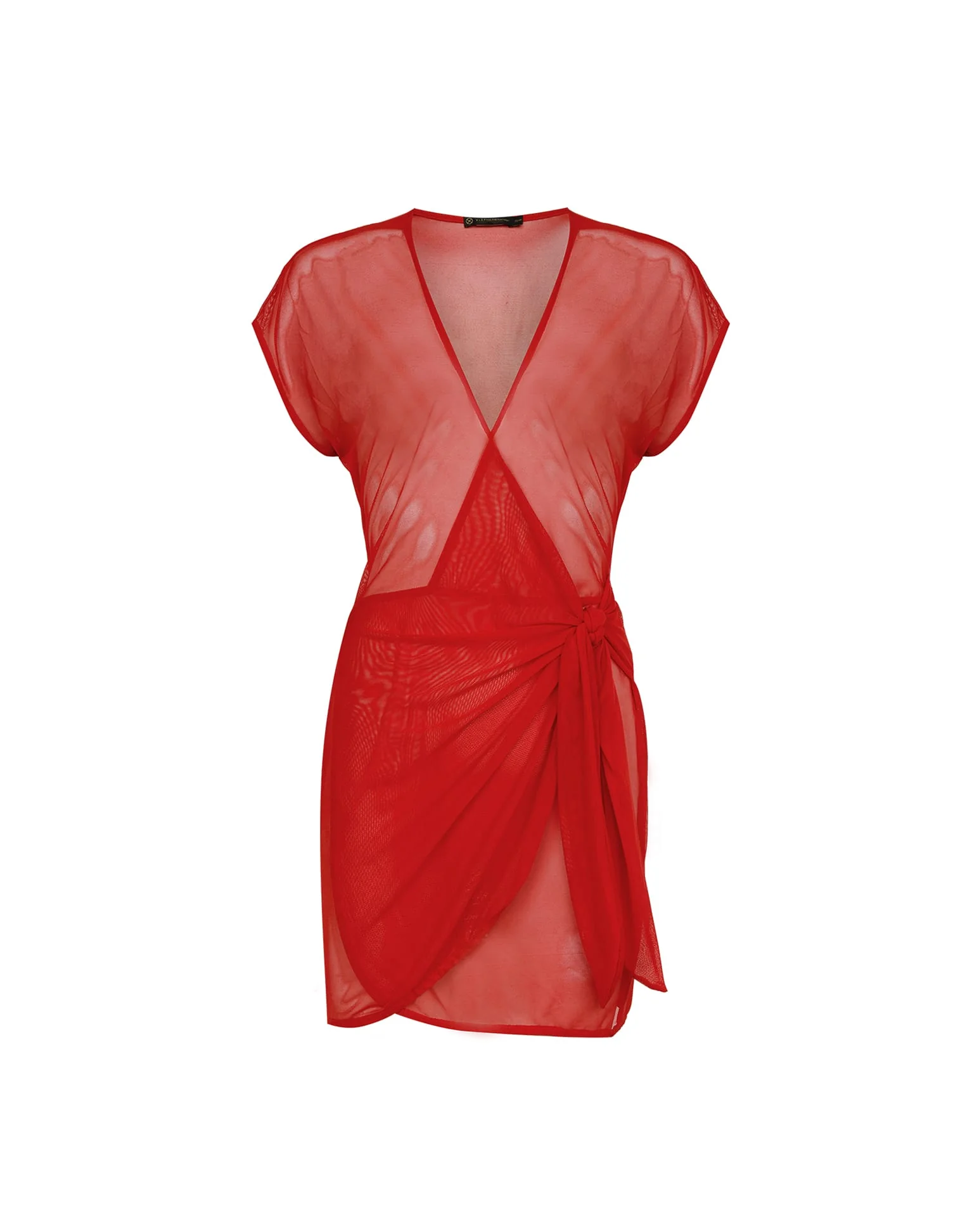 Emily Short Cover Up (Exchange Only) - Ruby - Image 4