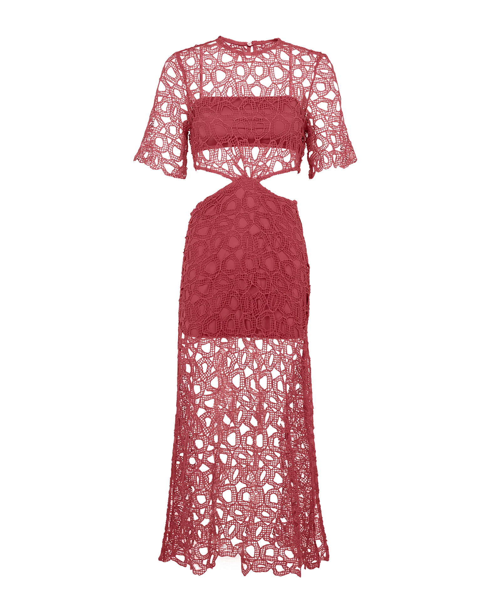 Eyelet Joelle Long Dress (Exchange Only) - Primrose - Image 6