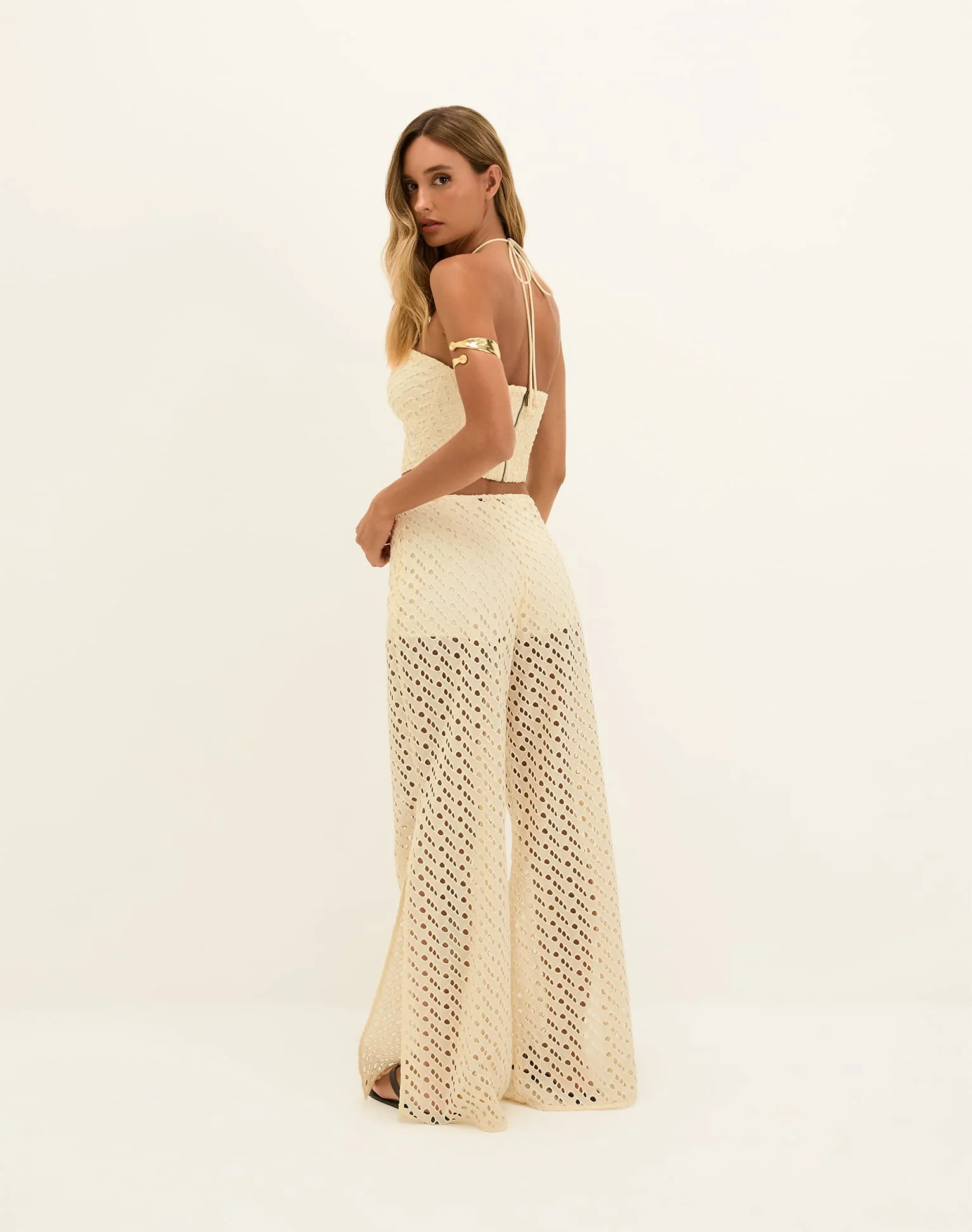 Eyelet Venice Pants - Glitz - Image 3
