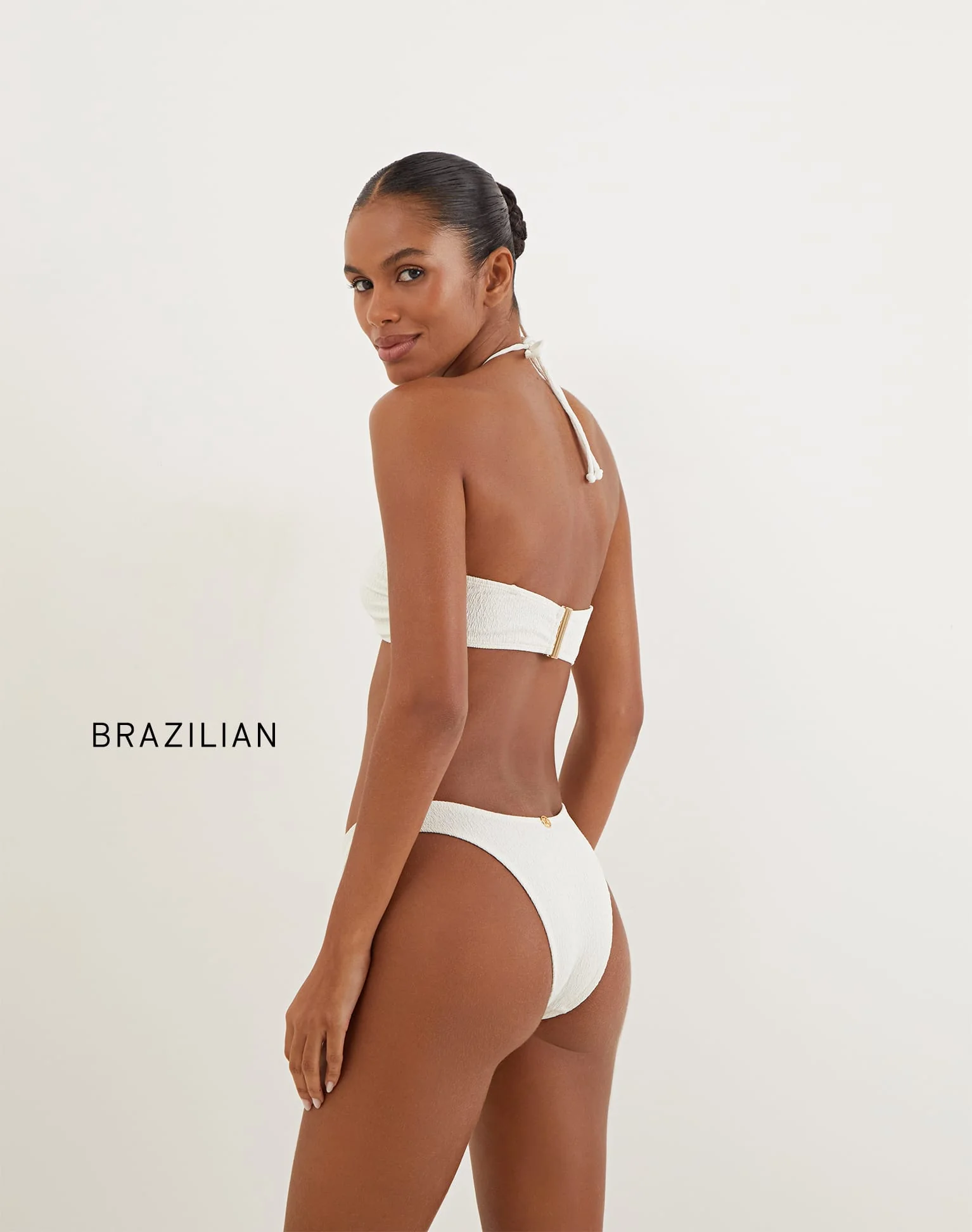 Firenze Callie Bandeau Top (Final Sale) - White - Image 4