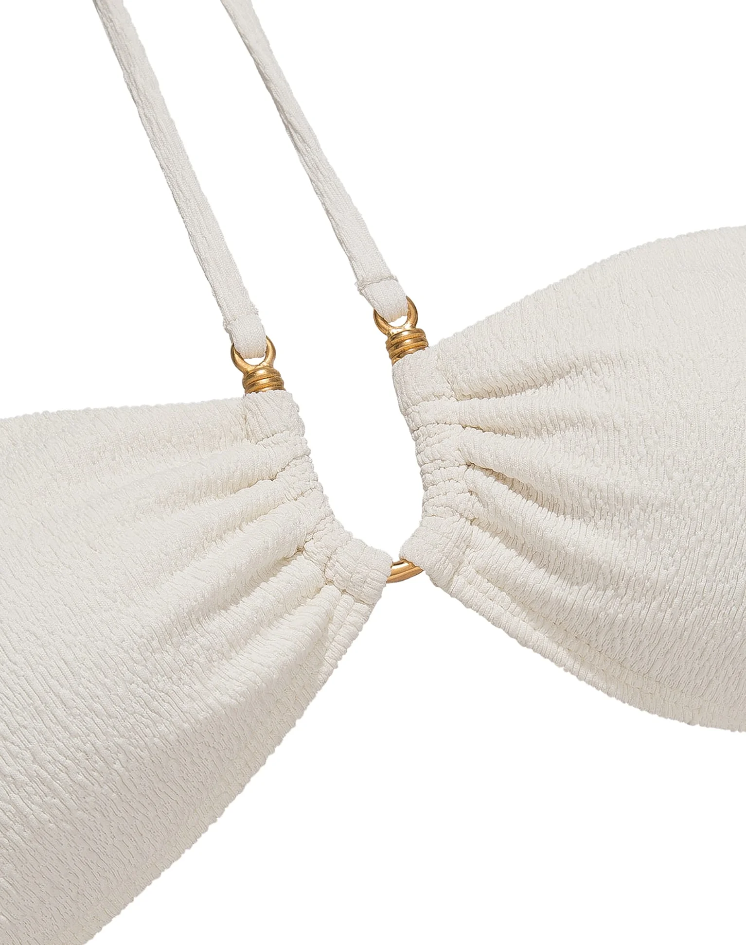 Firenze Callie Bandeau Top (Final Sale) - White - Image 6
