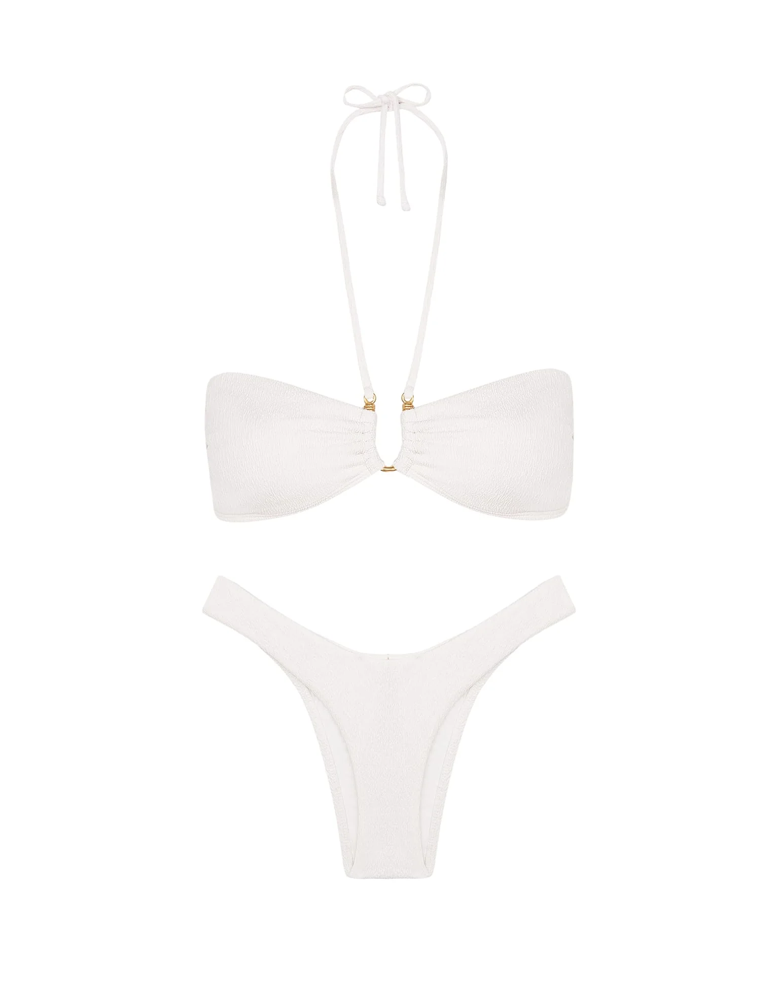 Firenze Callie Bandeau Top (Final Sale) - White - Image 7