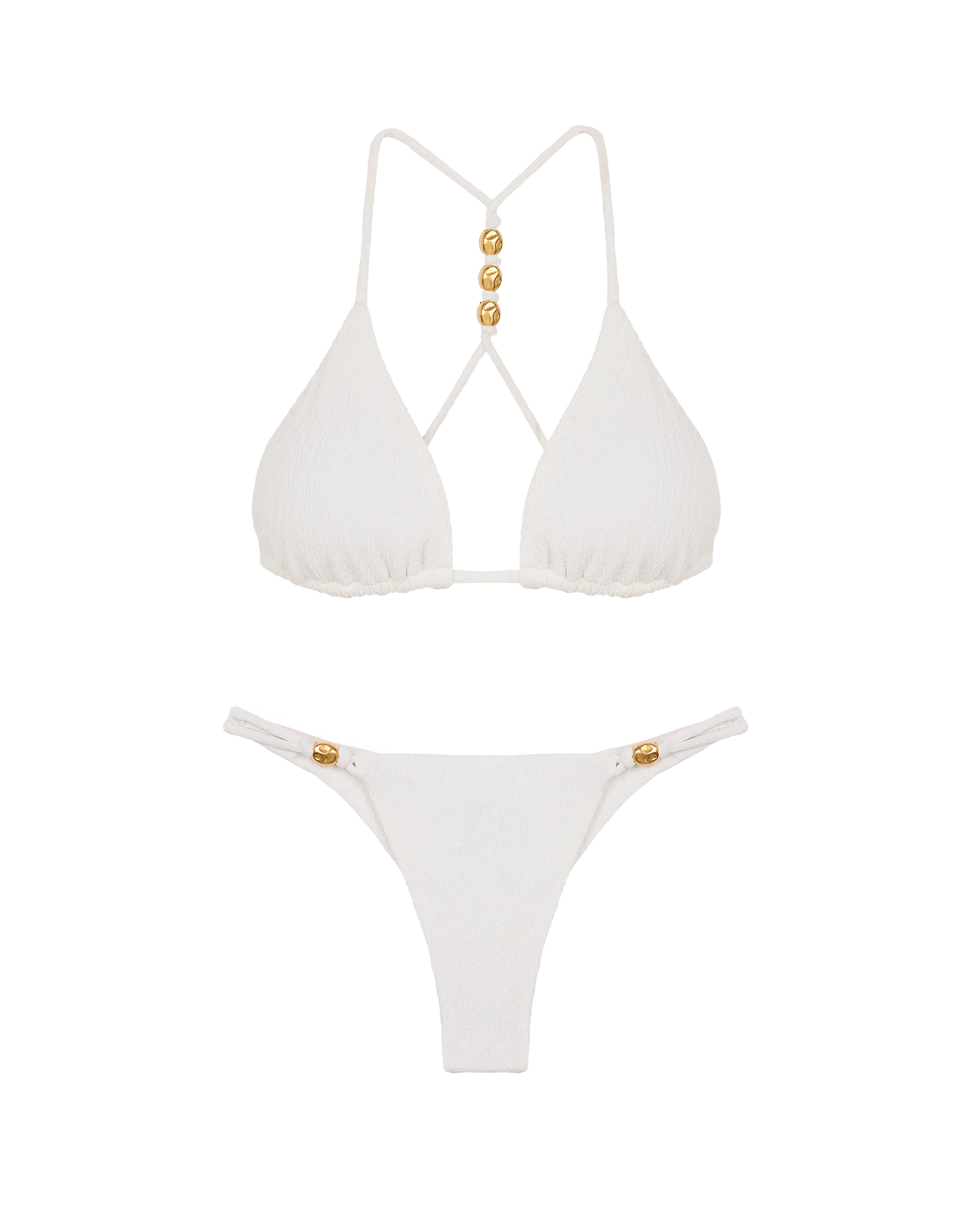 Firenze Kori Detail Bottom - Off White - Image 8