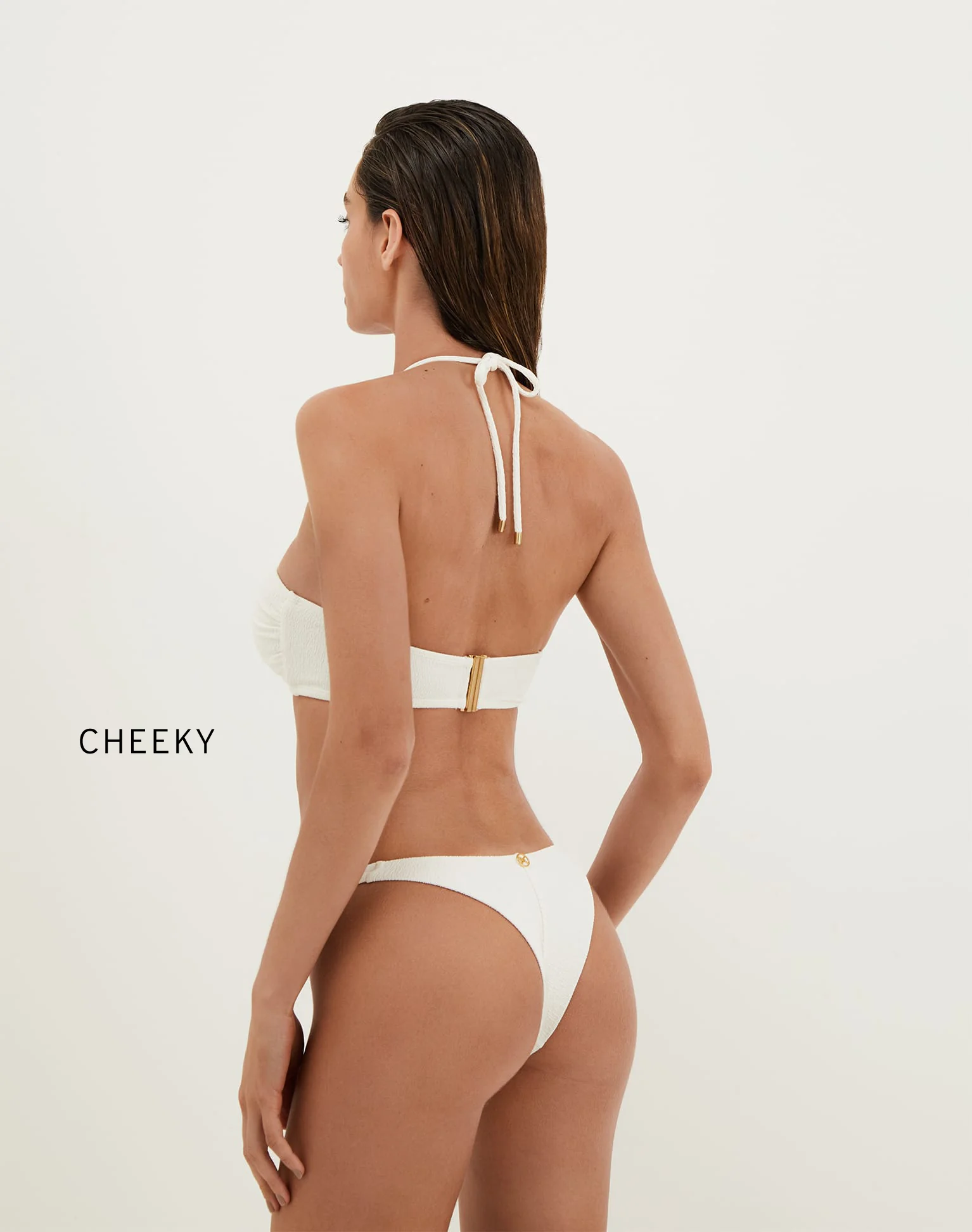 Firenze Liza Bandeau Top - White - Image 6