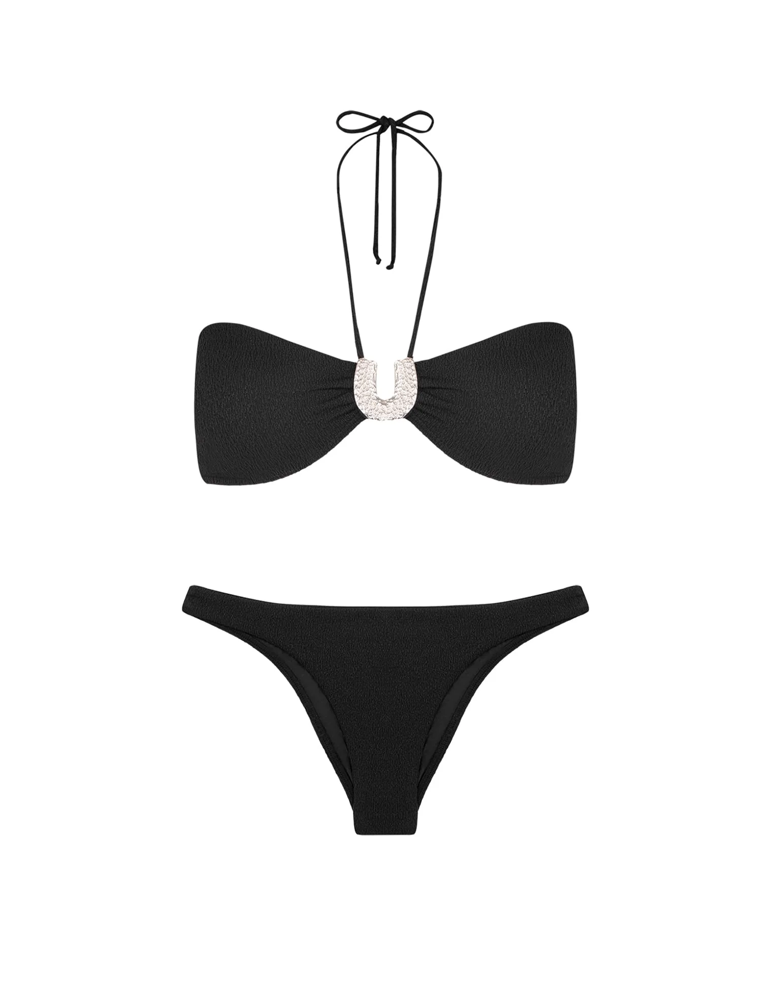 Firenze Sami Bandeau Top (Final Sale) - Black - Image 7