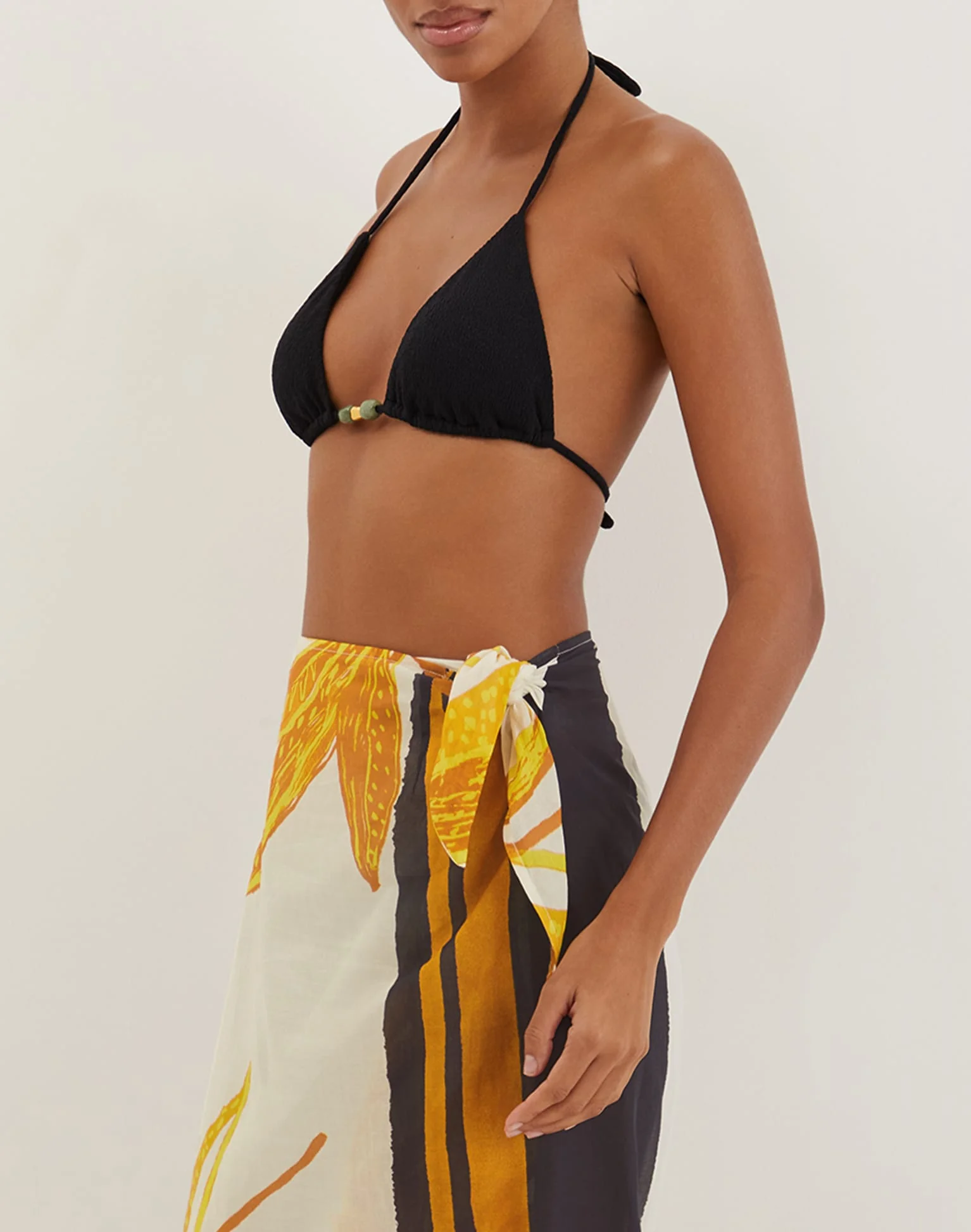 Flora Wrap Pareo (Exchange Only) - Tuscan - Image 4