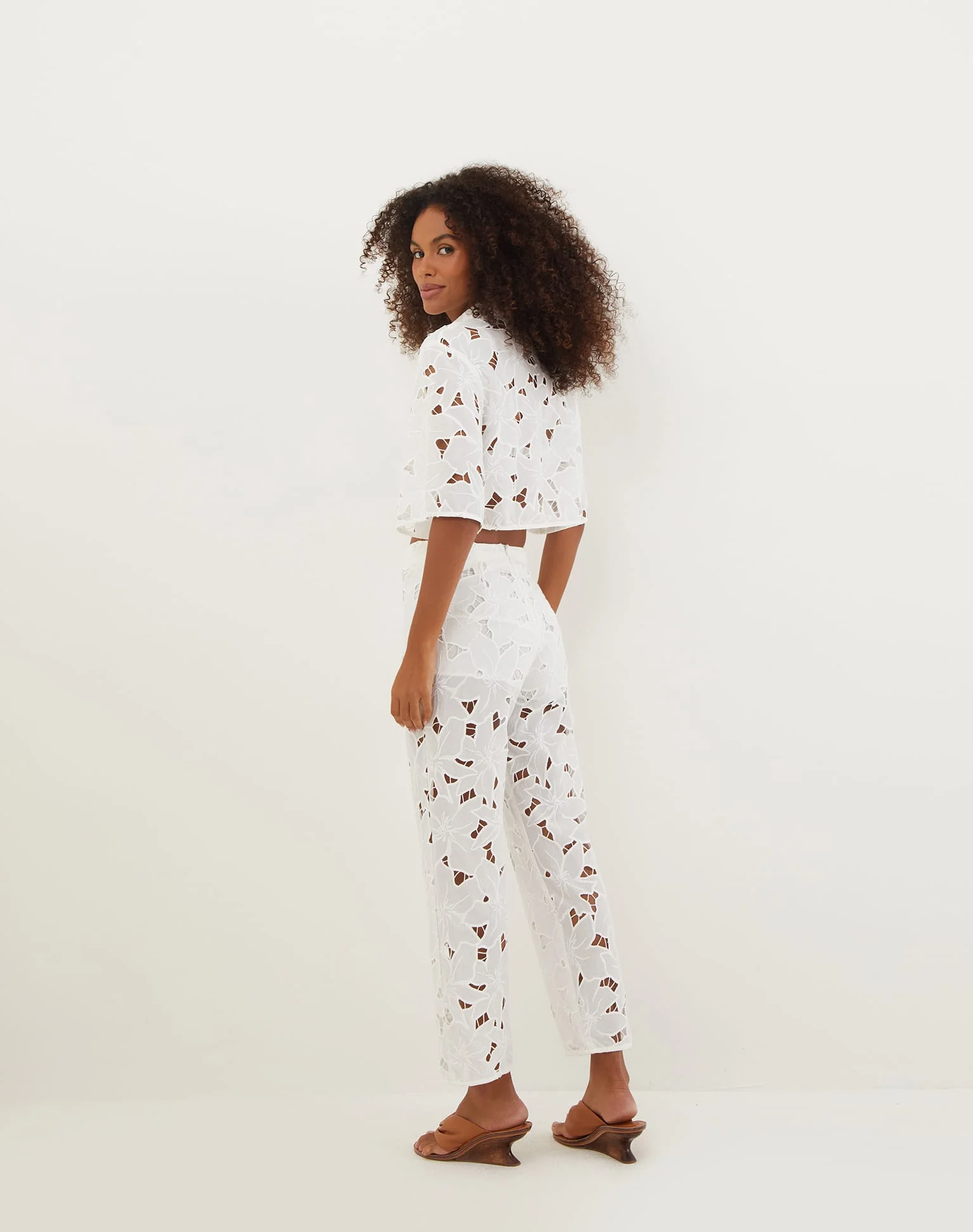 Giorgia Pants (Exchange Only) - Off White - Image 4