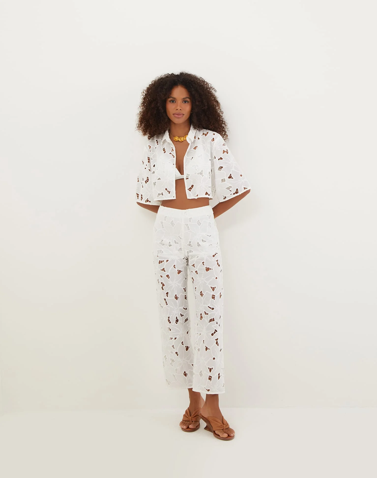 Giorgia Pants (Exchange Only) - Off White - Image 9