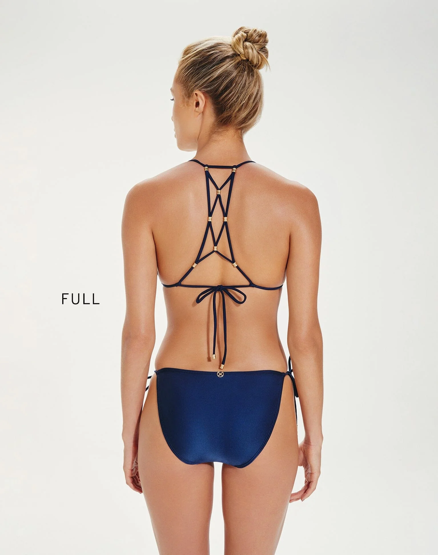 Lucy Tie Bottom - Indigo - Image 3