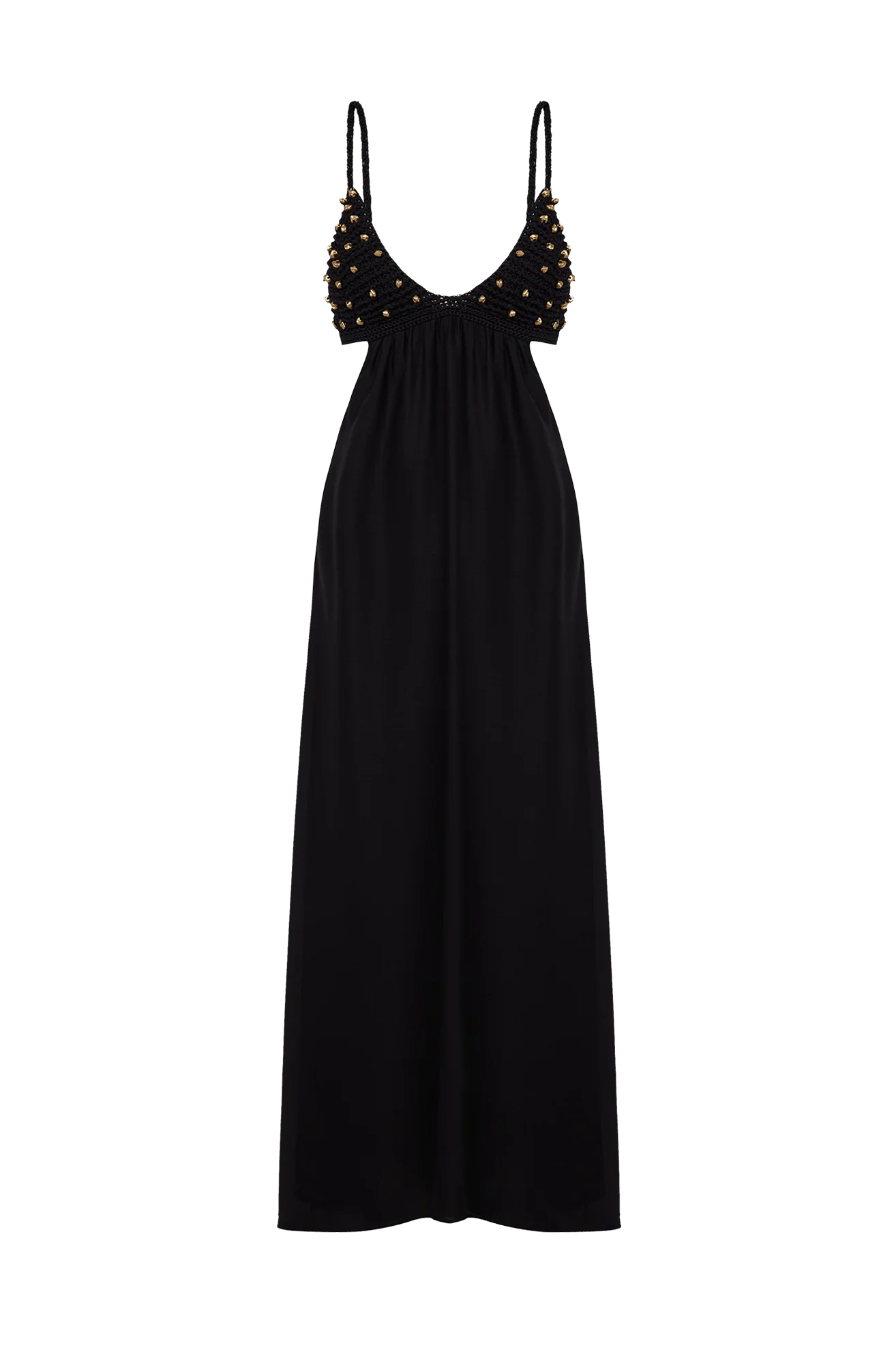 Ivy Long Dress - Black - Image 6