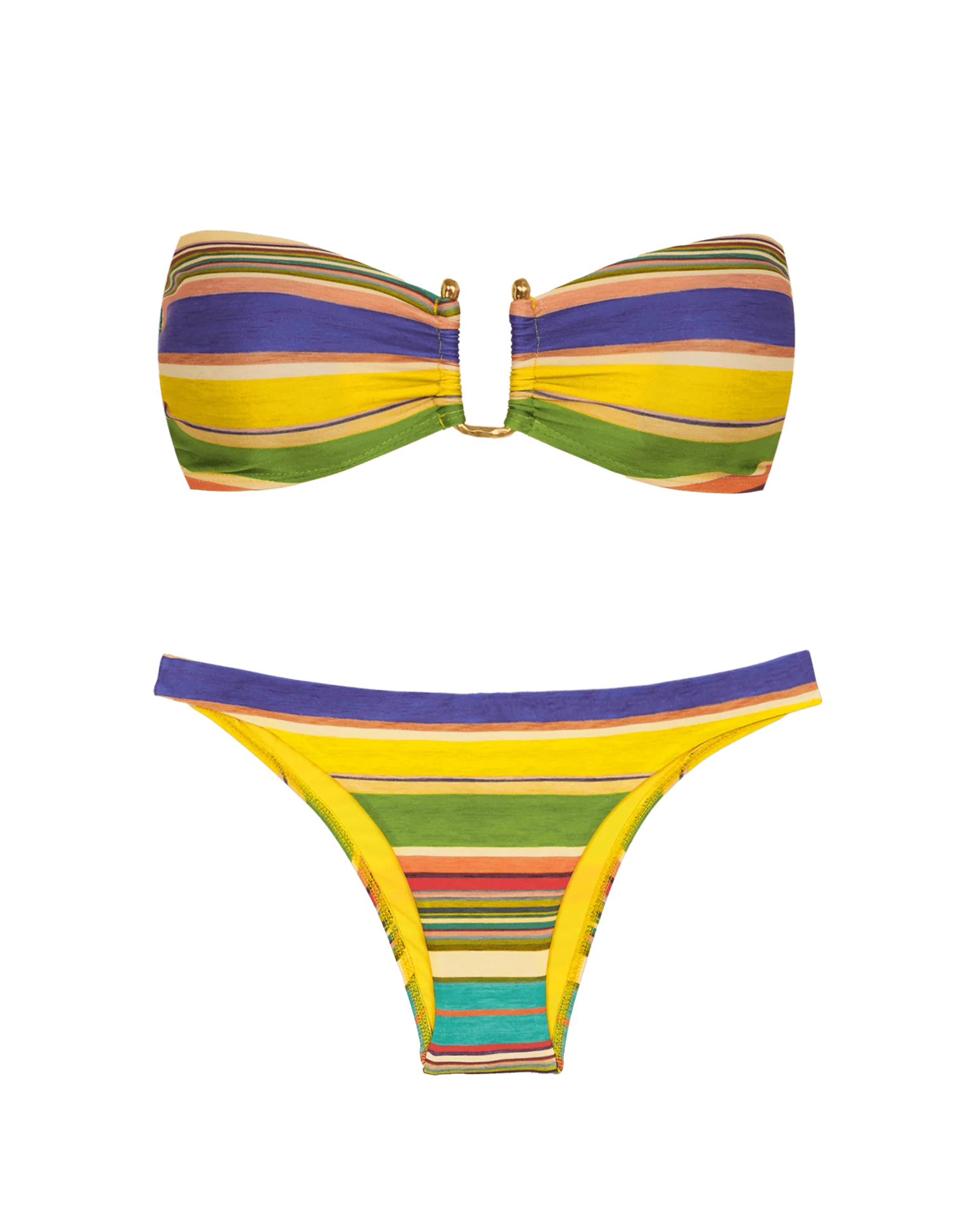 Jill Square Bandeau Top - Mallorca - Image 8