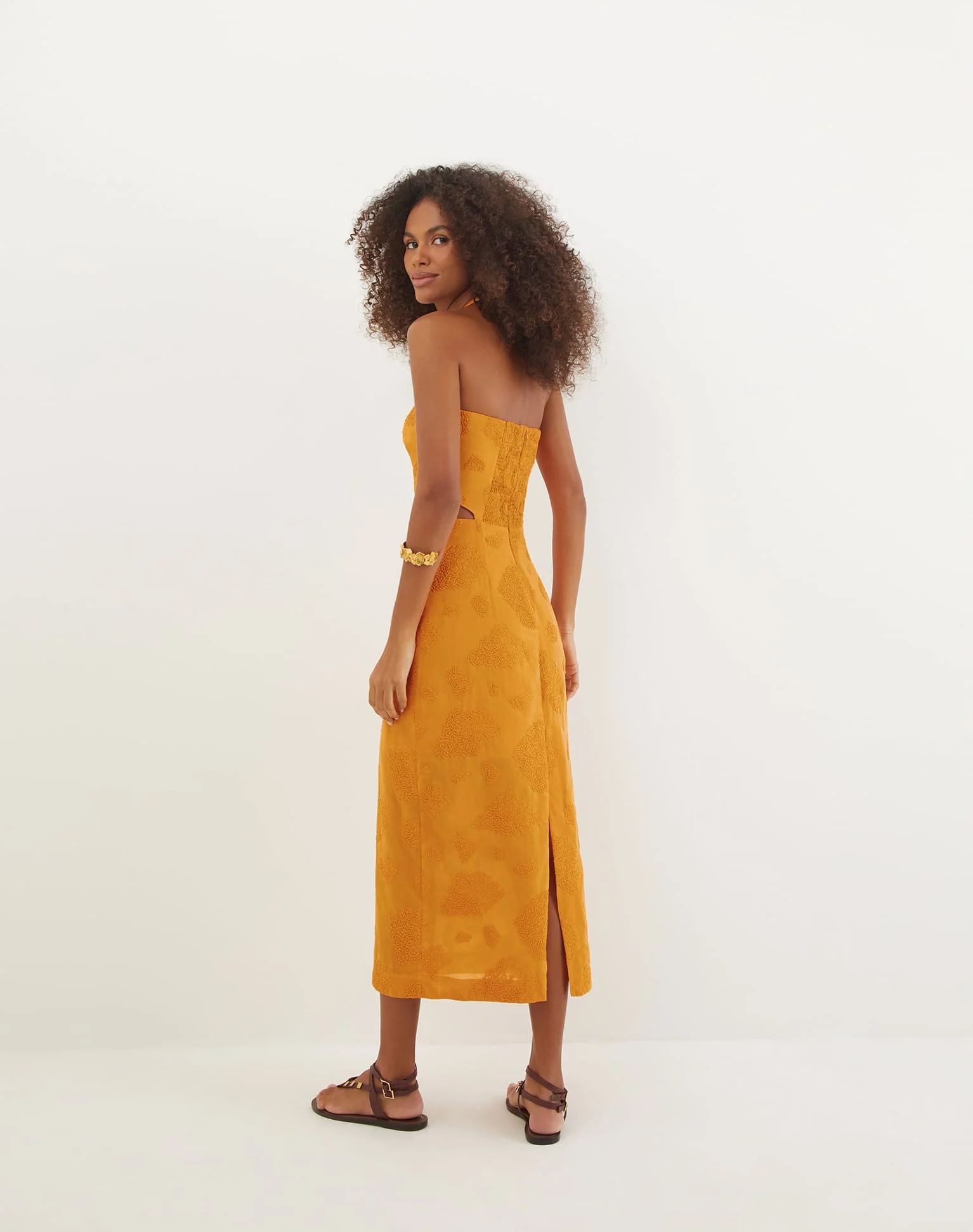 Jordana Midi Dress (Final Sale) - Sunset - Image 3