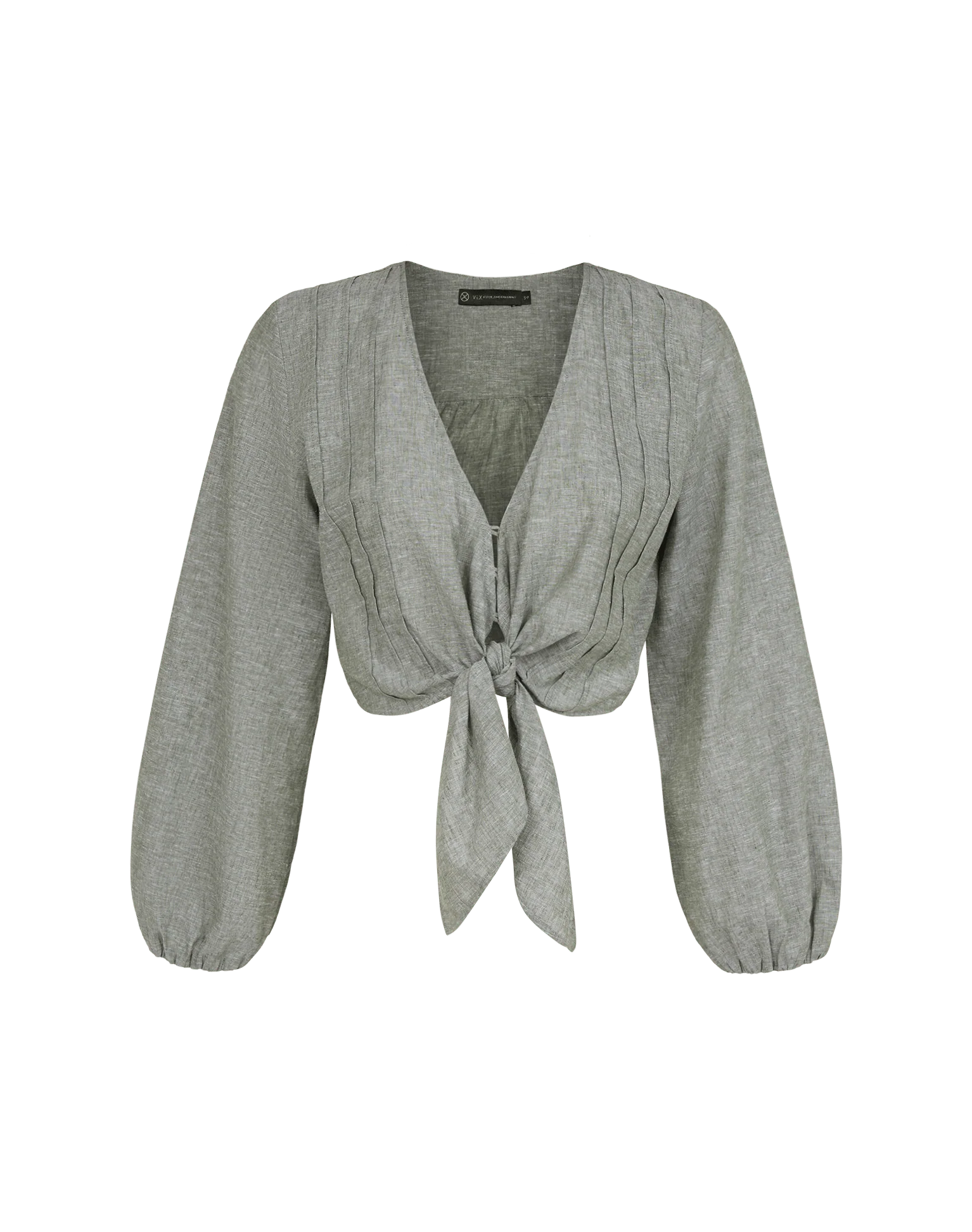 Josephine Long Sleeve Blouse - Harbor - Image 8