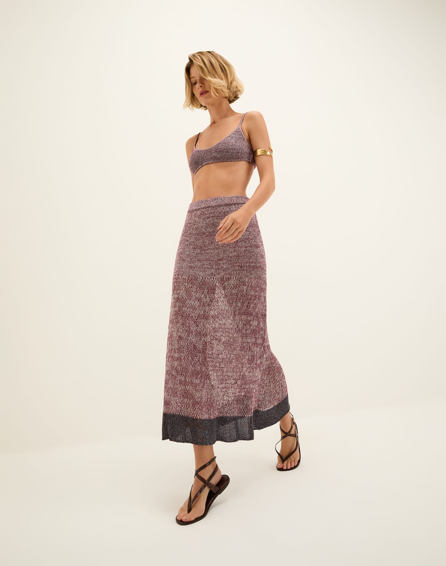 Knit Abby Midi Skirt - Soulmate - Image 2