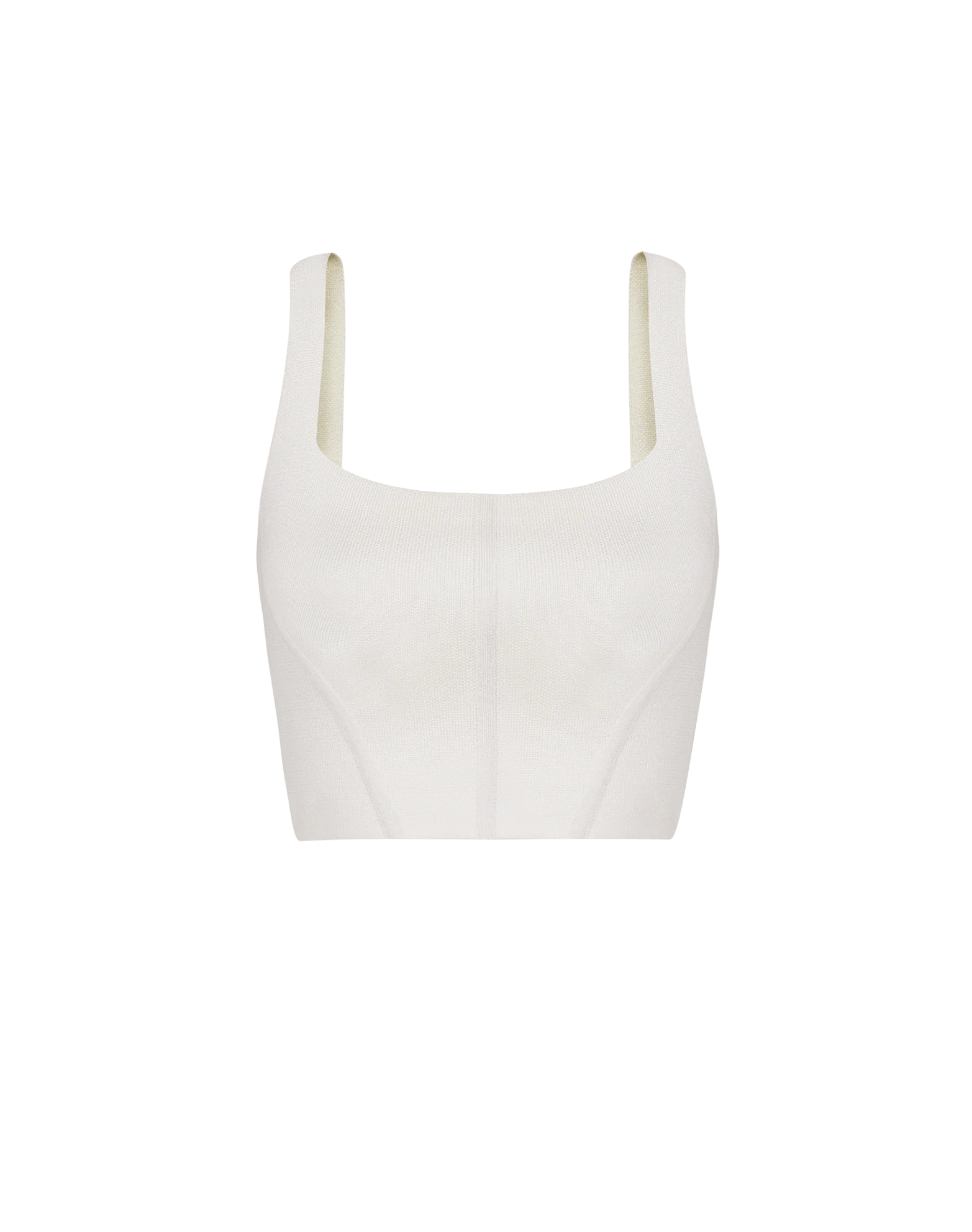 Knit Lene Top - Off White - Image 6