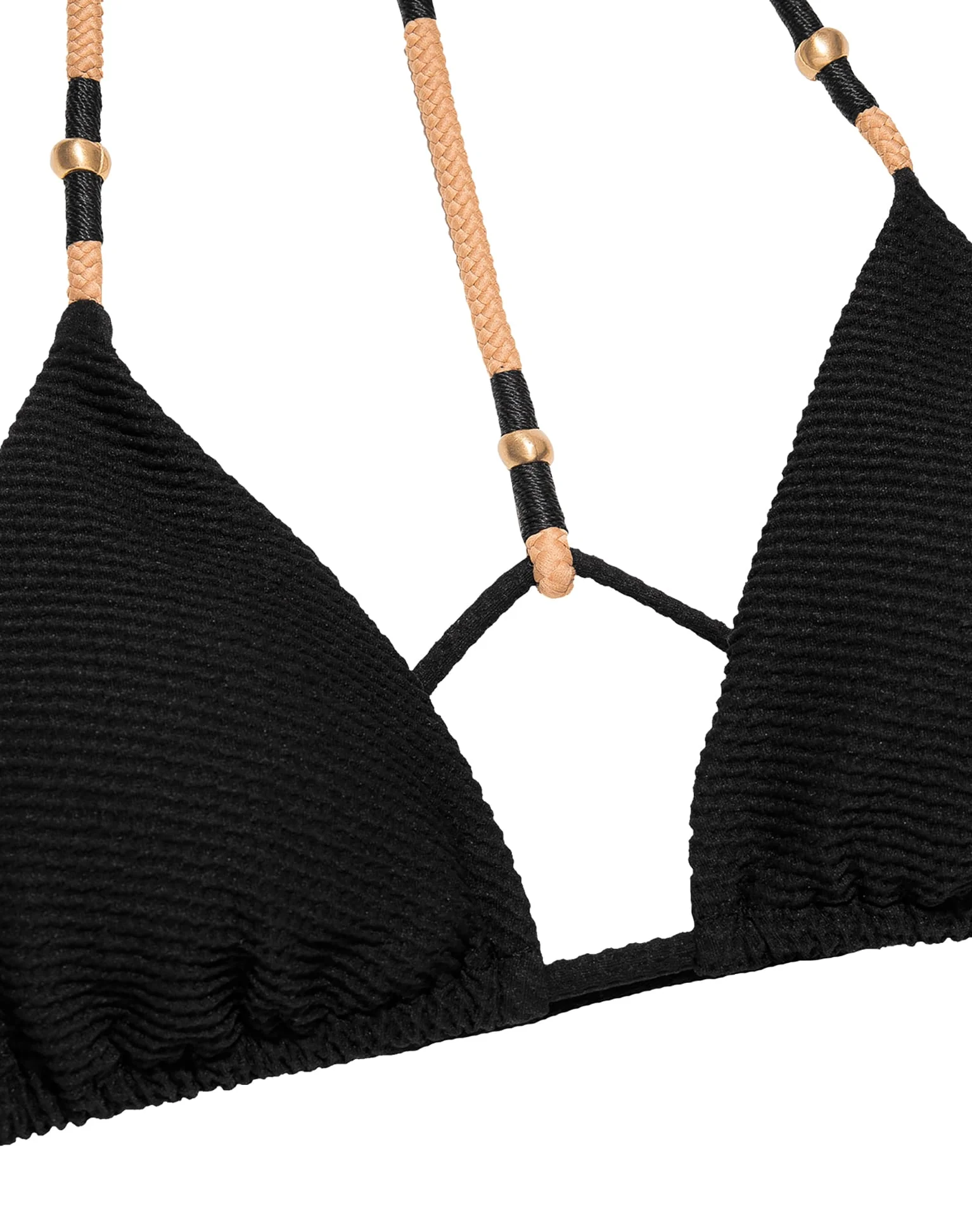 Ribbed Layla T Back Top (Final Sale) - Black - Image 6