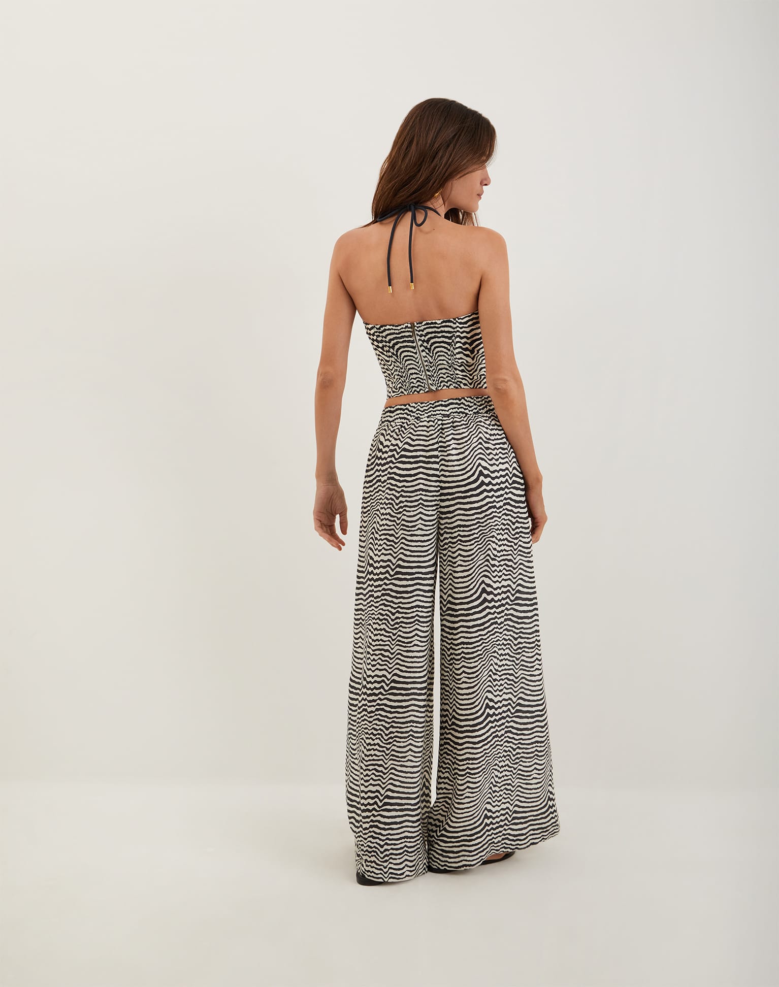 Leandra Flared Pants (Exchange Only) - Ravine - Image 3