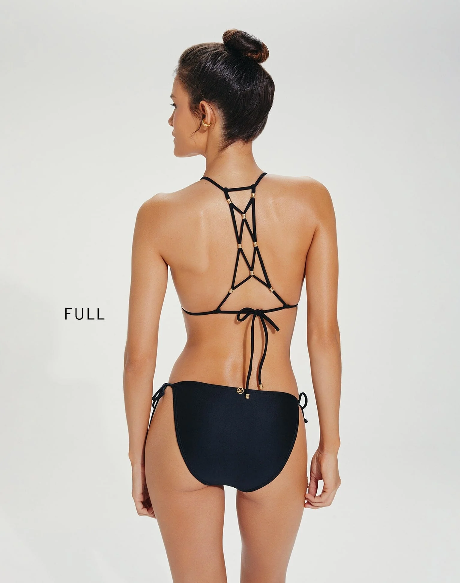 Lucy Tie Side Bottom - Black - Image 3