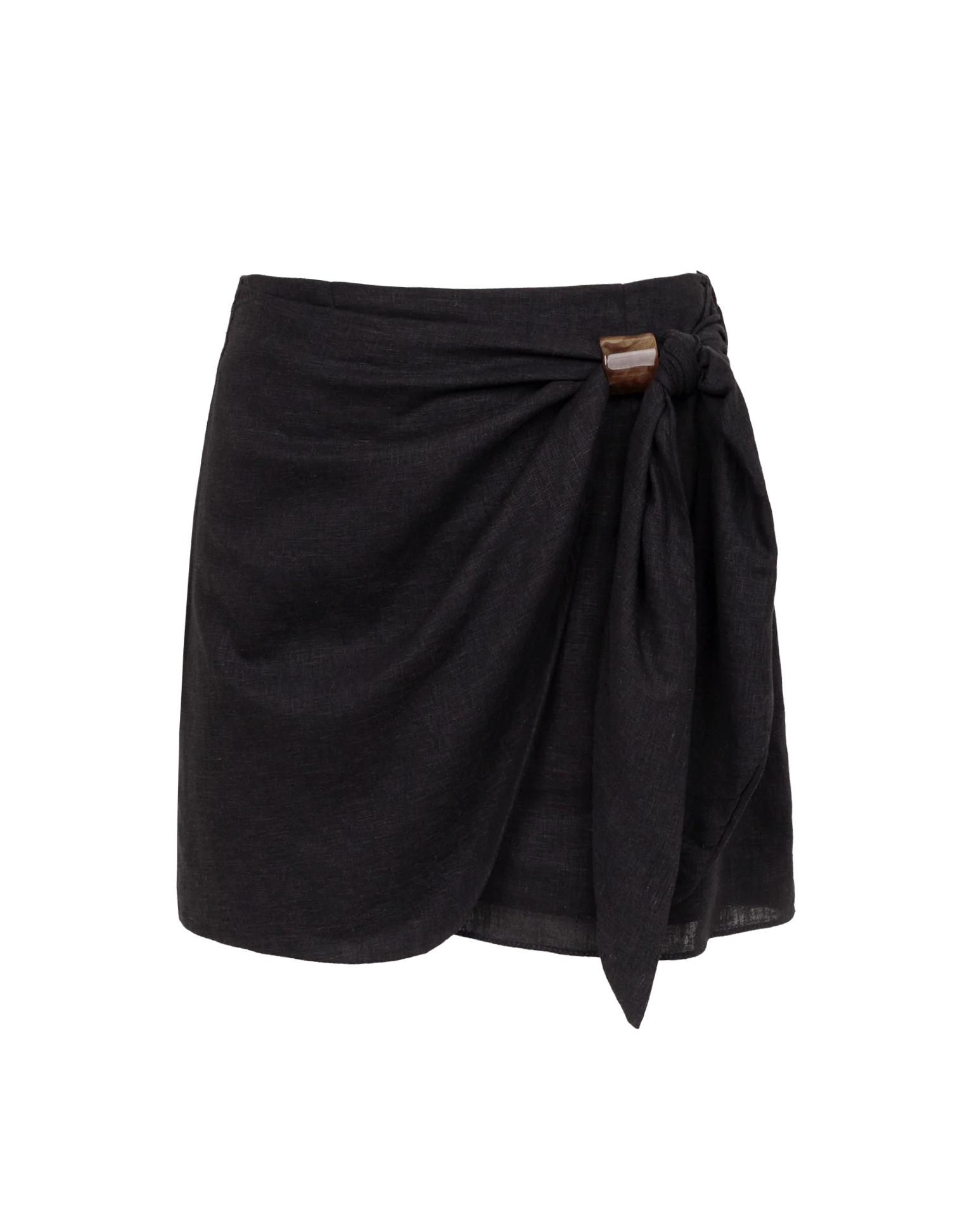 Luna Mini Skirt - Black - Image 6