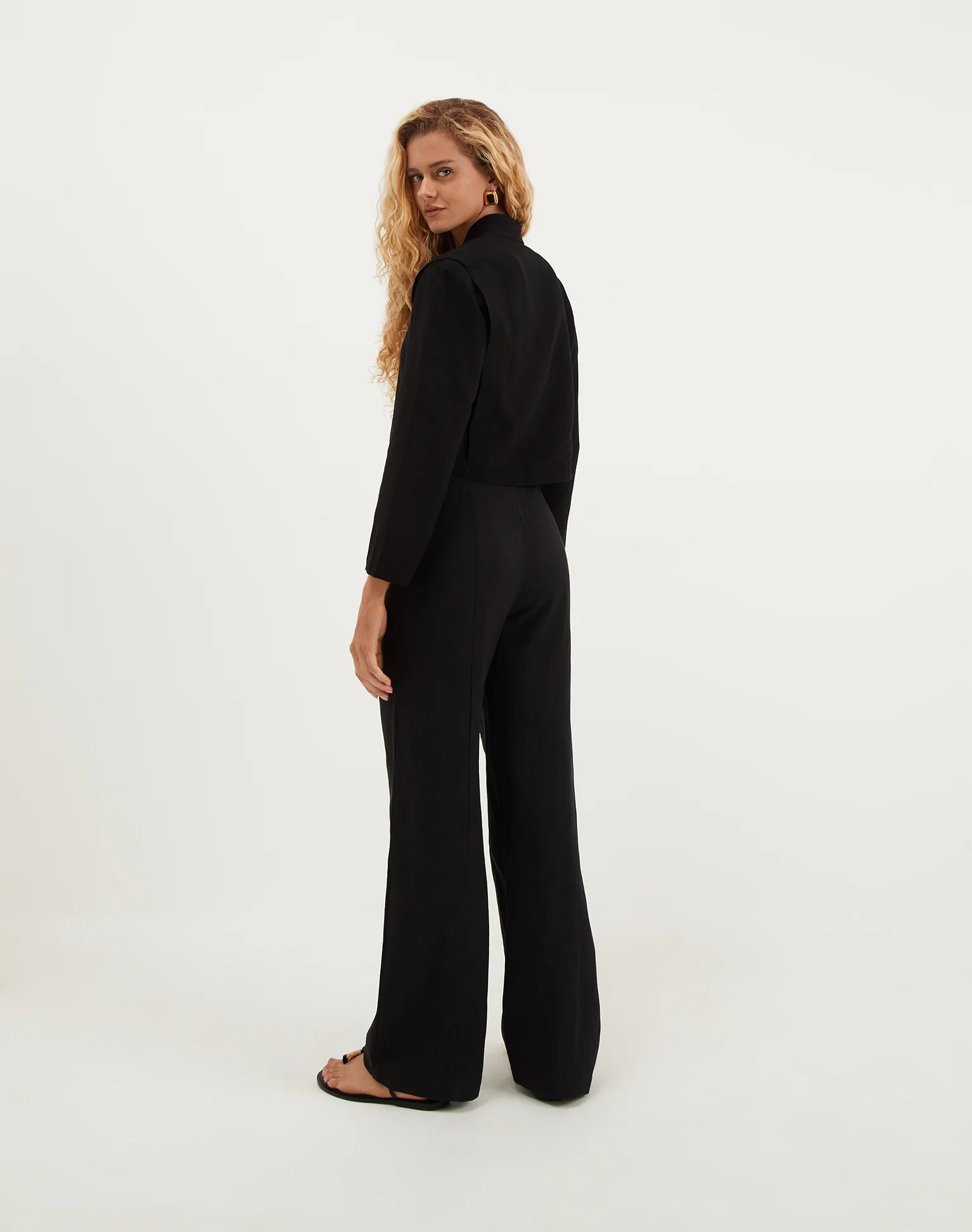 Malu Short Jacket - Black - Image 4