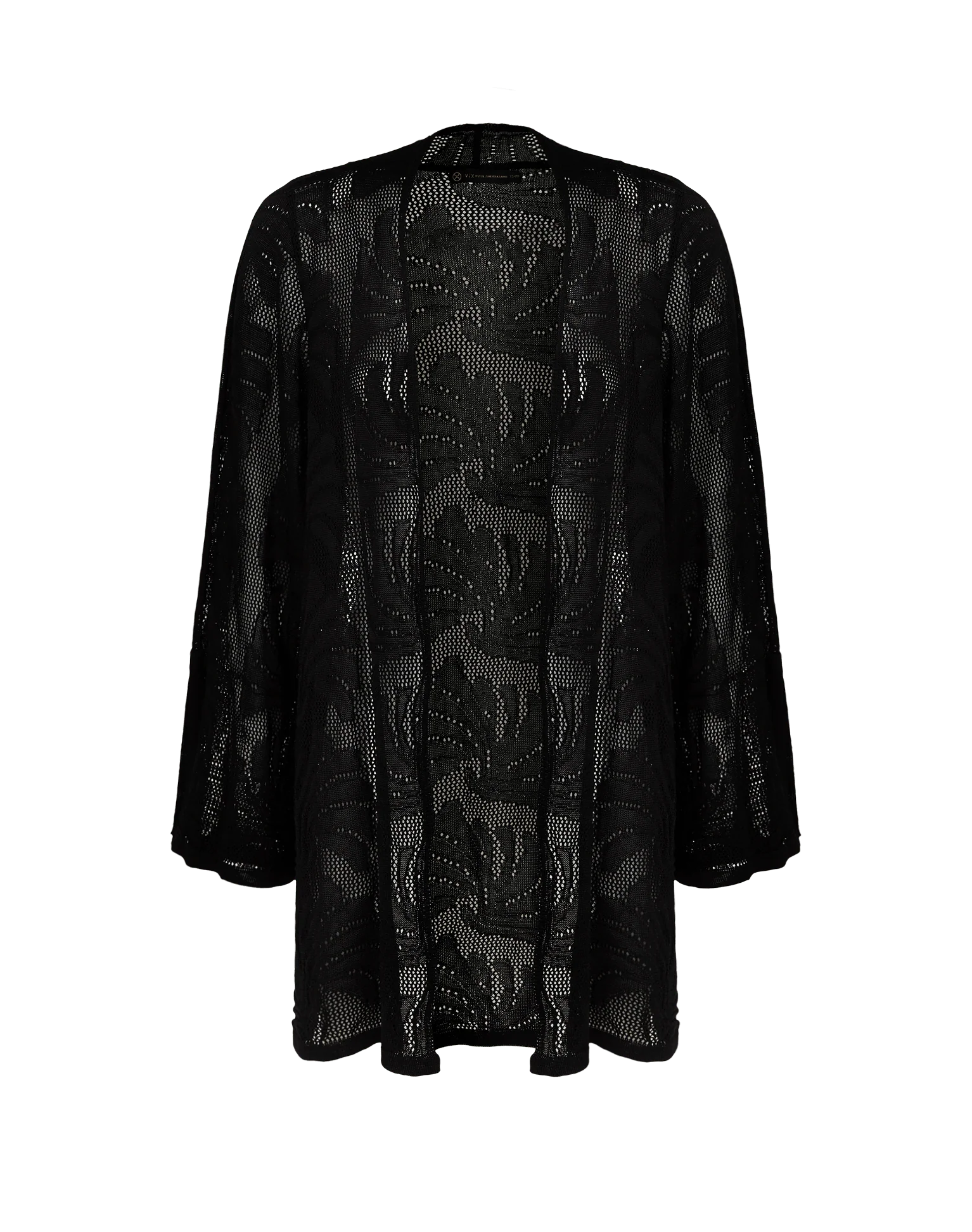 Knit Marina Open Cardigan - Black