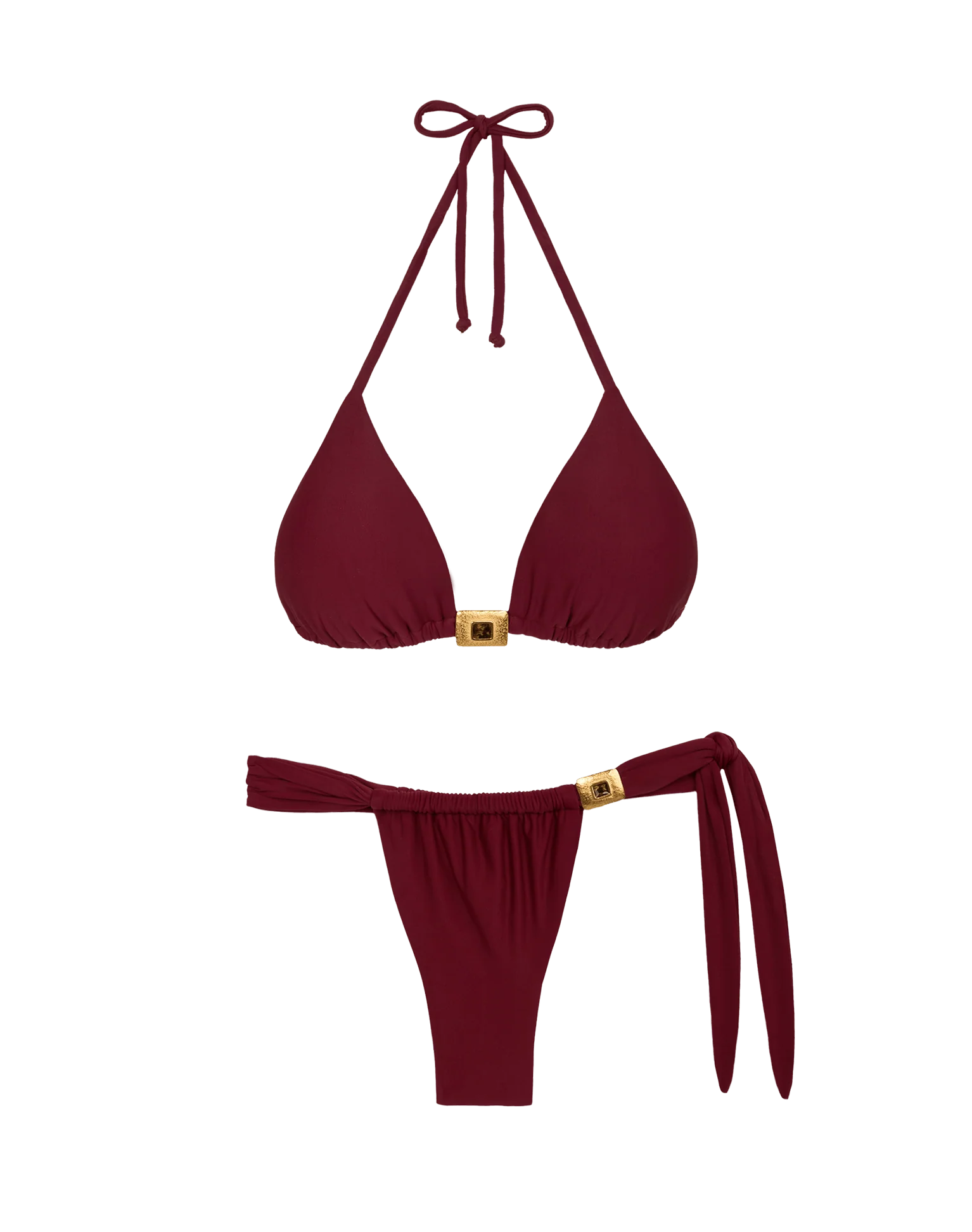Matte Liza Tanga Bottom - Ponche - Image 6