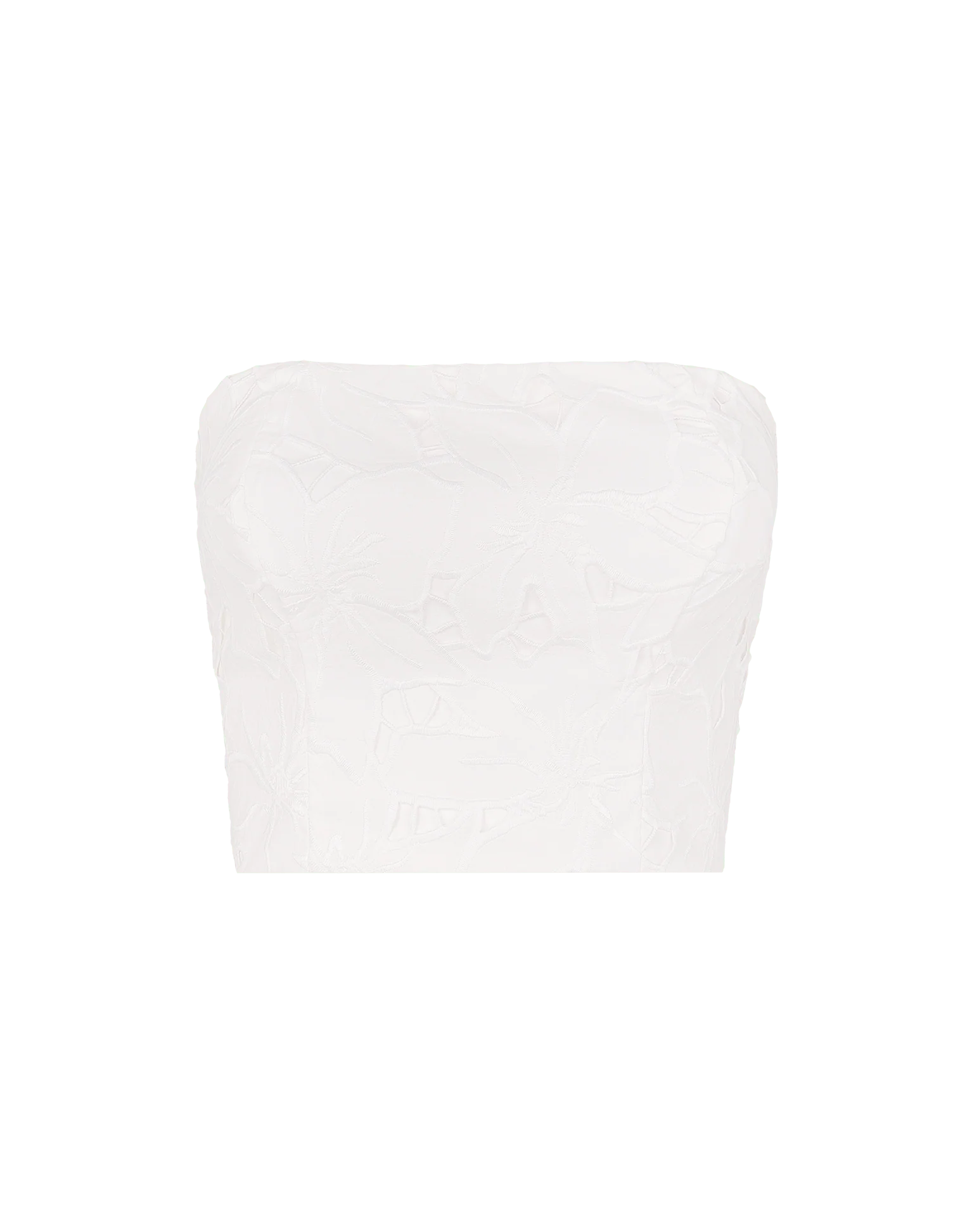 Mei Cropped Top (Exchange Only) - Off White - Image 6