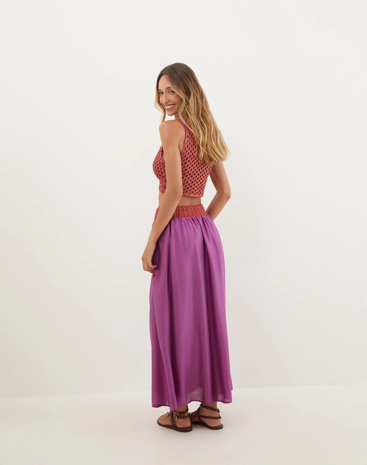 Mika Skirt (Final Sale) - Berry Burst - Image 4