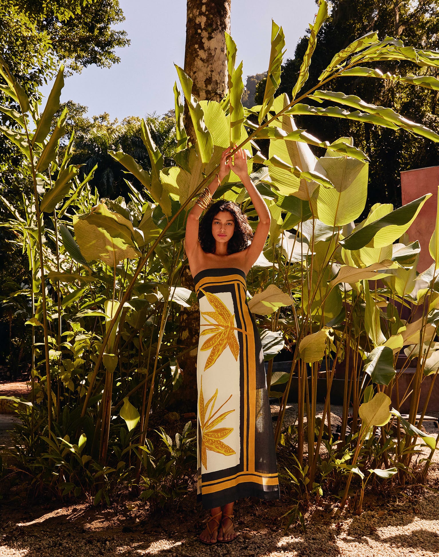 Penelope Long Dress - Tuscan - Image 2