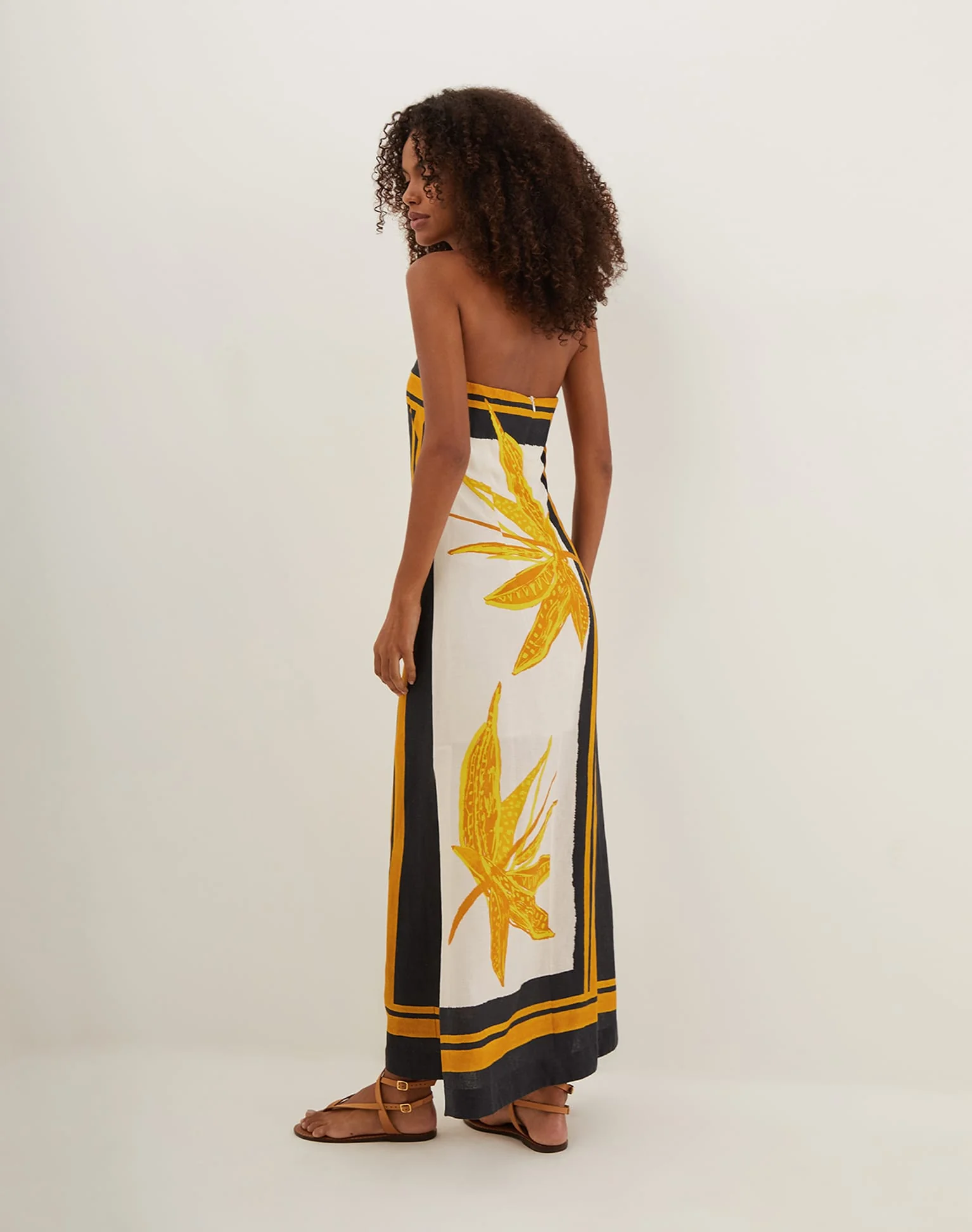 Penelope Long Dress - Tuscan - Image 3