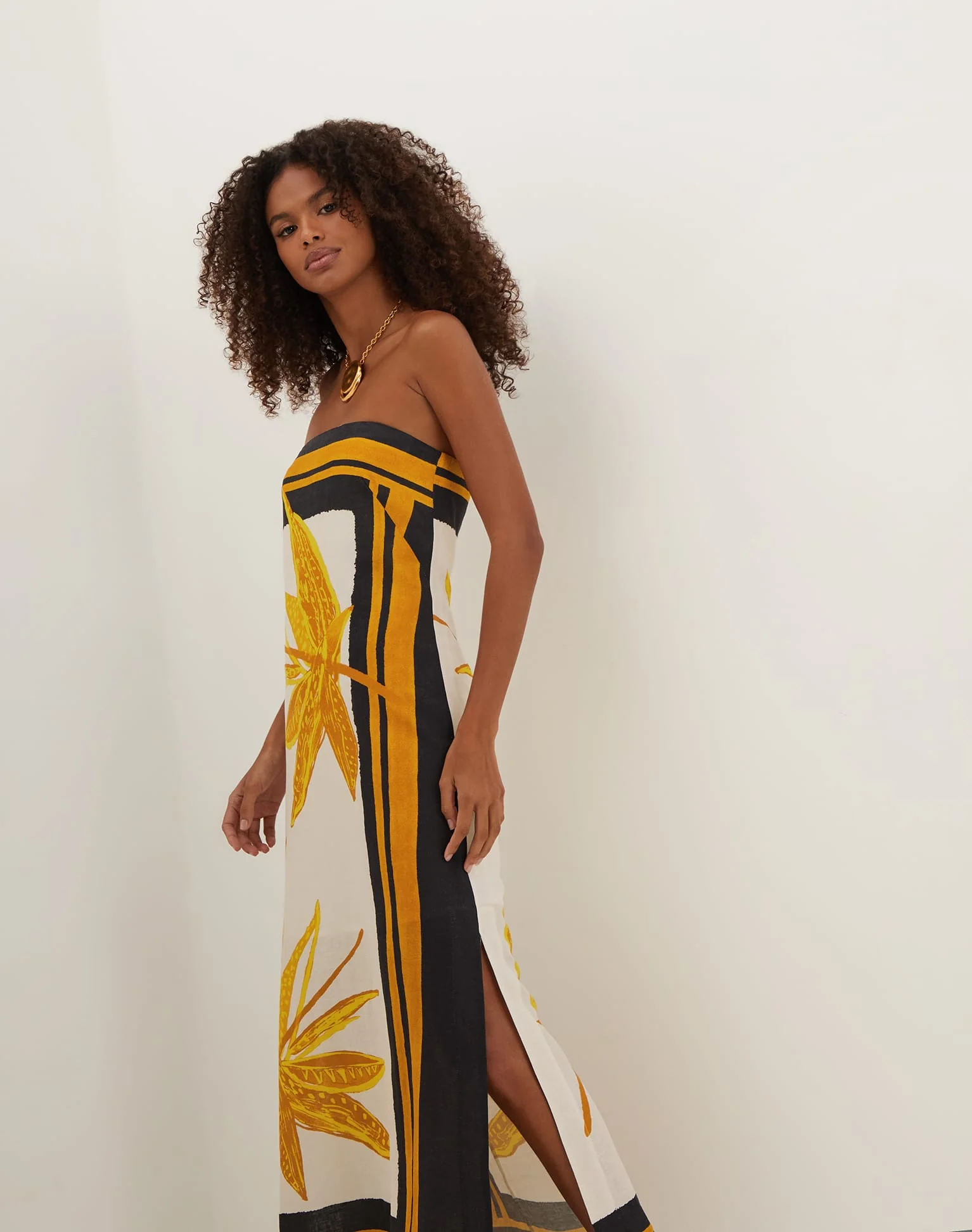 Penelope Long Dress - Tuscan - Image 4