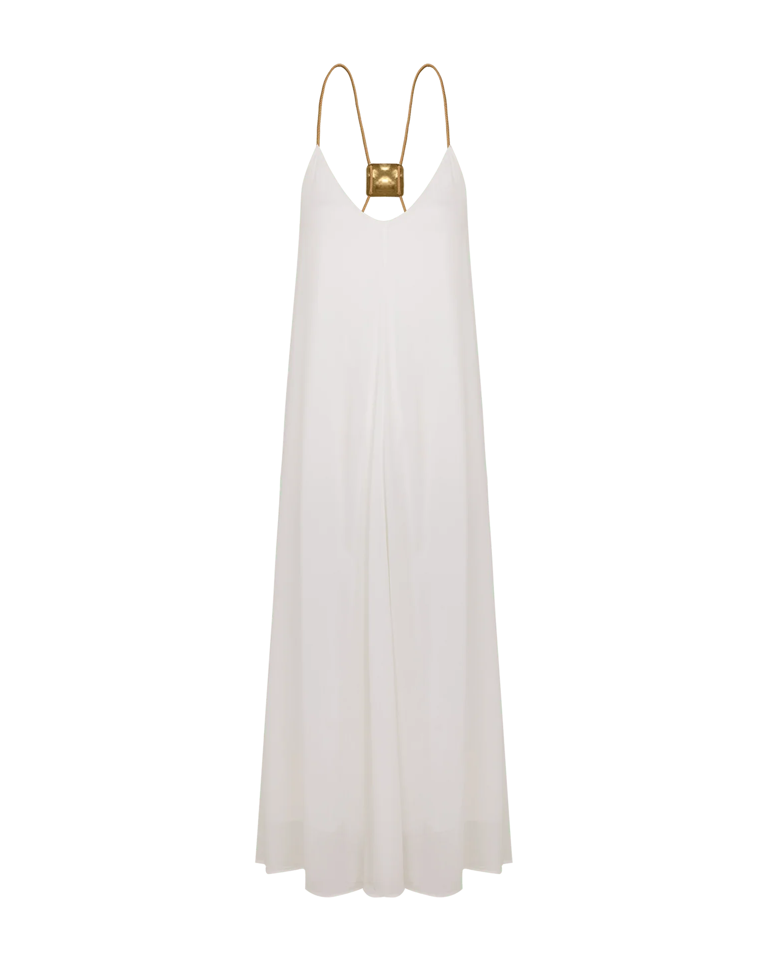 Rebeca Long Dress - Off White - Image 7