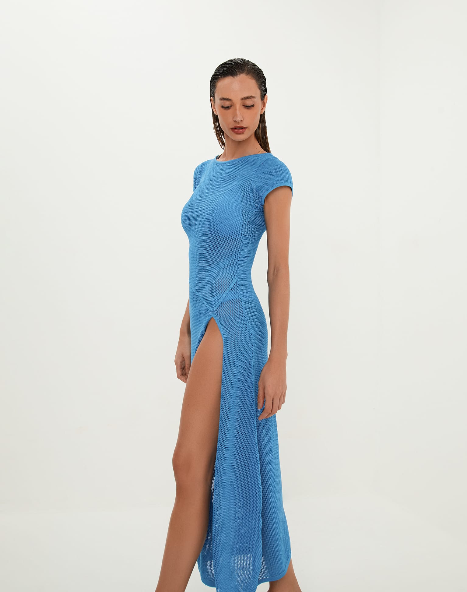 Sylvie Long Cover Up - Beach Front - Image 4