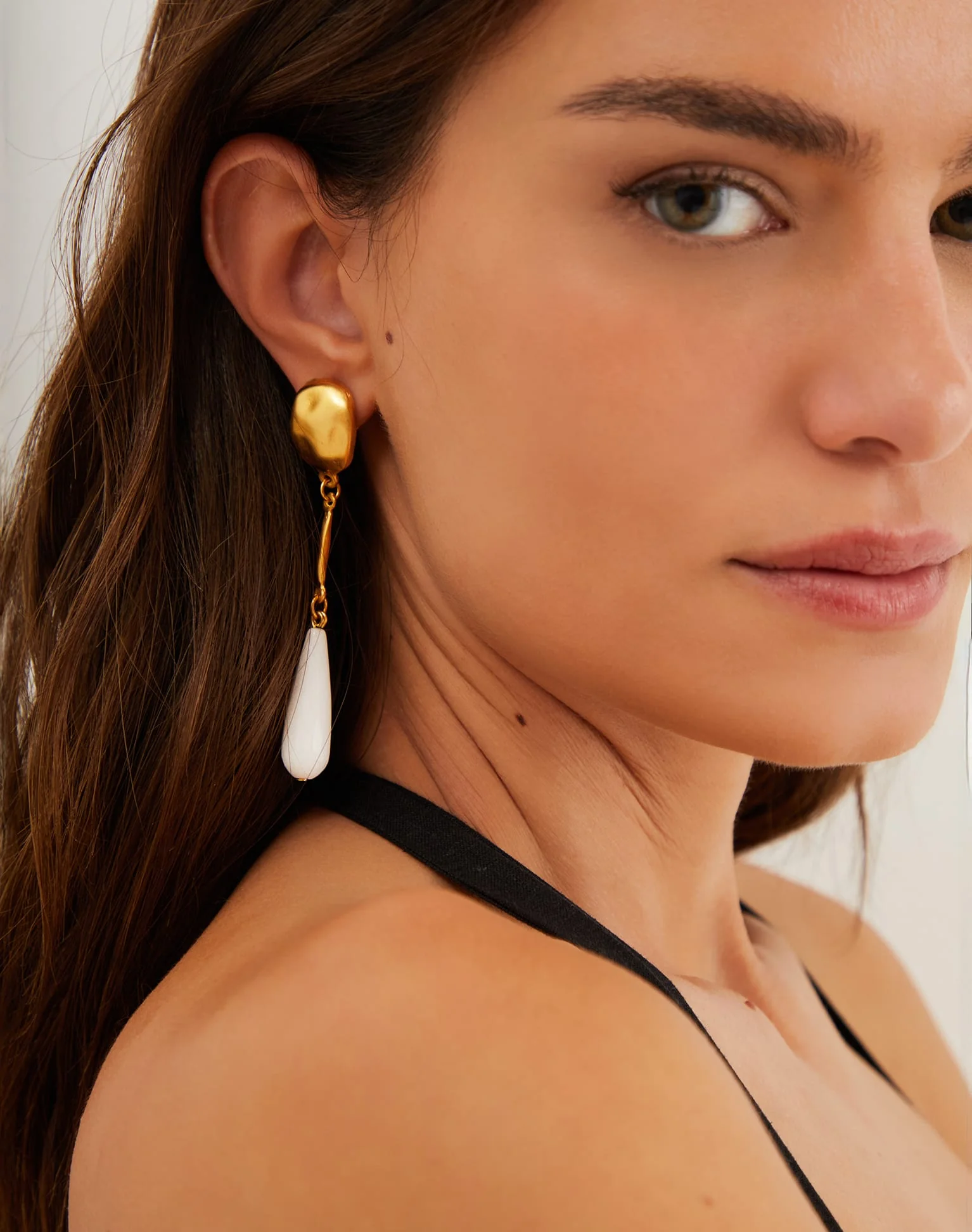 Tyla Earrings - Gold - Image 2