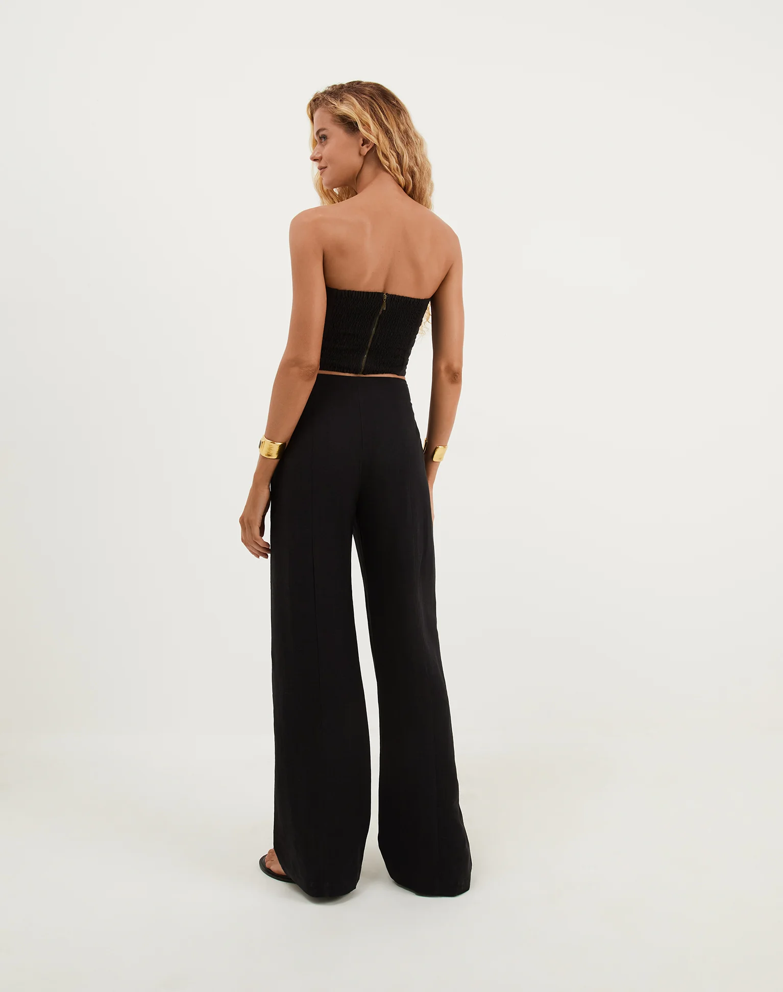 Whitney Tailored Pants - Black - Image 4